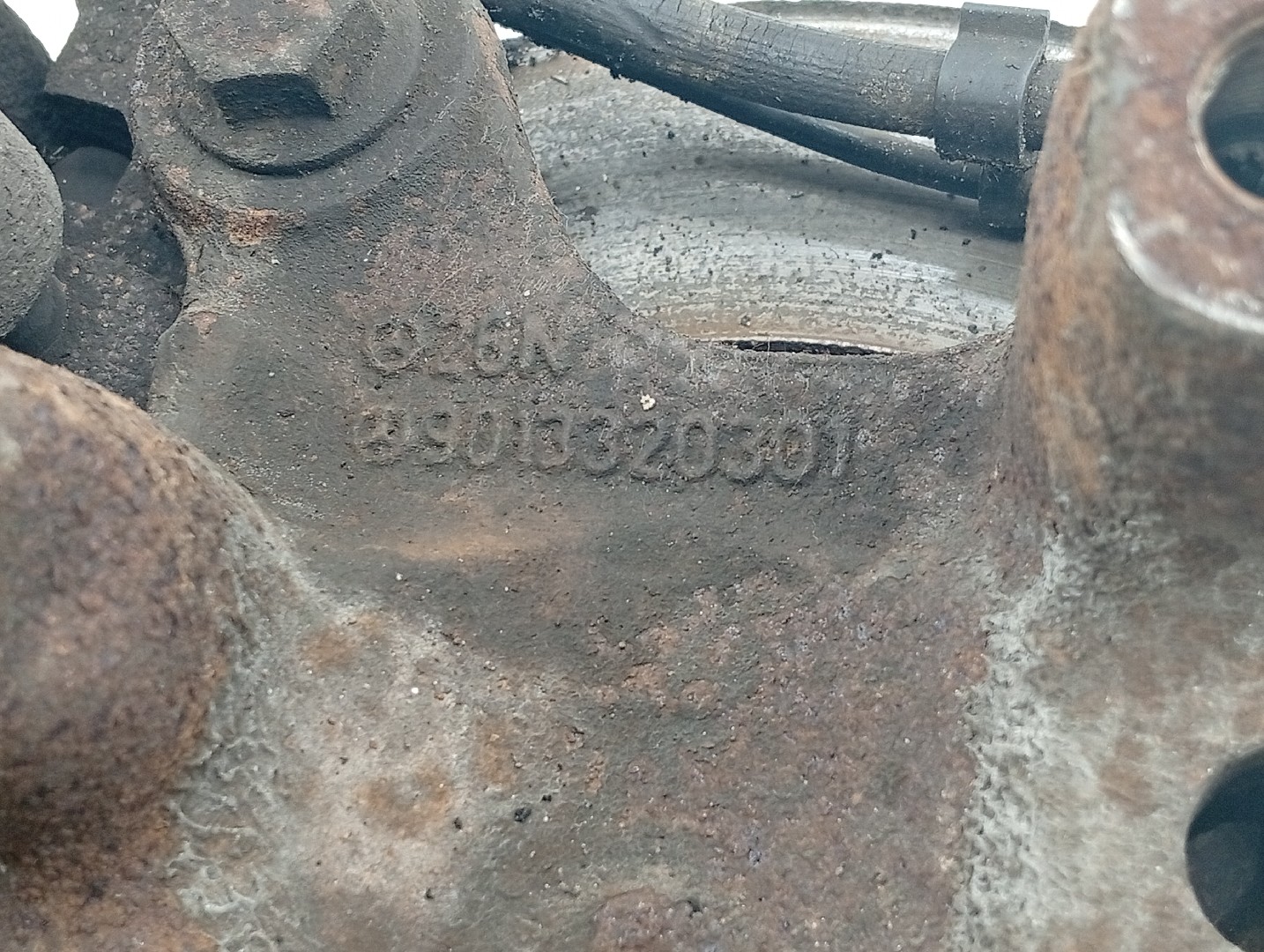 Manga de eixo frente esquerda MERCEDES-BENZ SPRINTER 3-t Caixa (903) | 95 - 06 Imagem-2