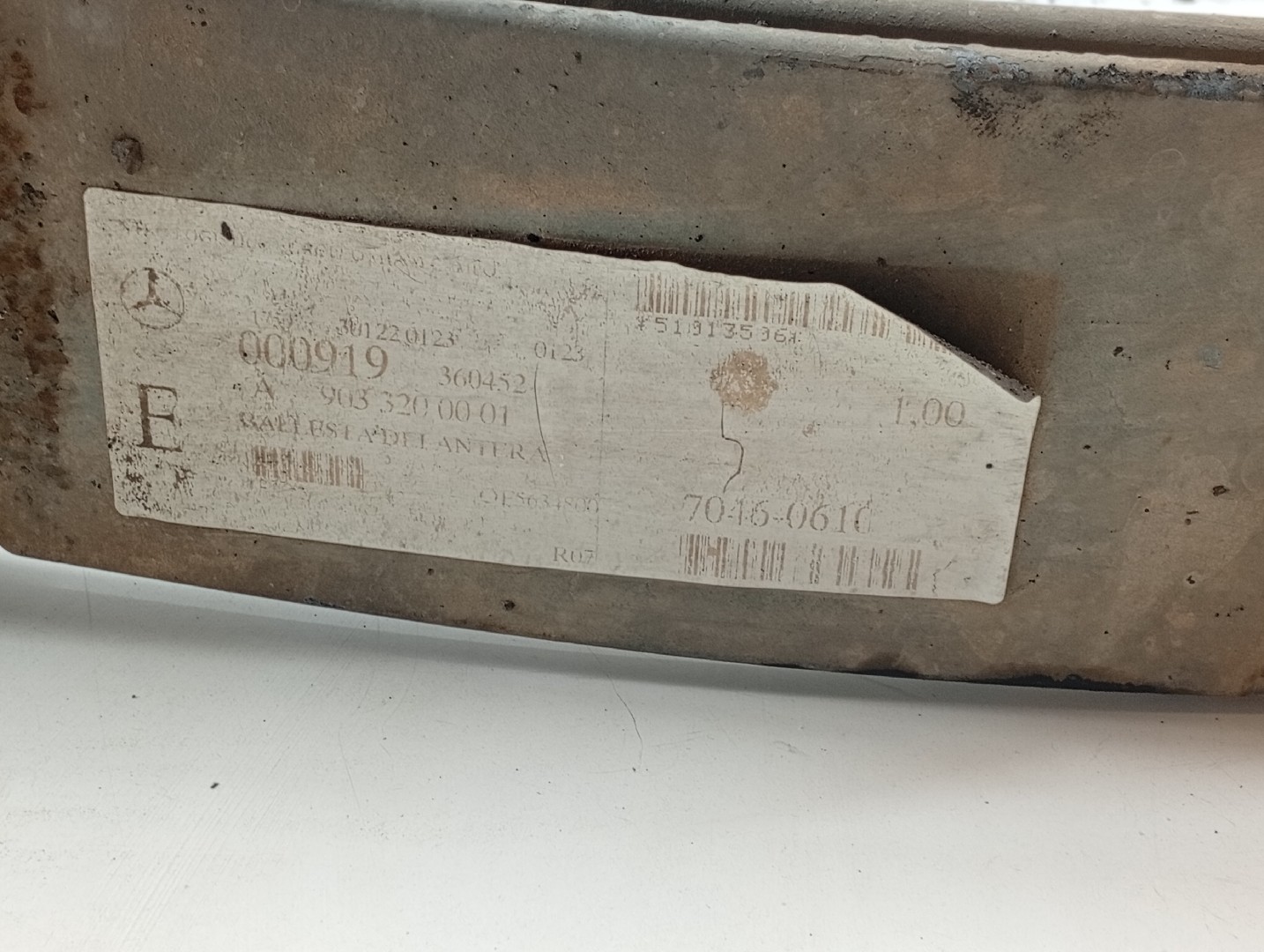 Molas traseiras MERCEDES-BENZ SPRINTER 3-t Caixa (903) | 95 - 06 Imagem-1