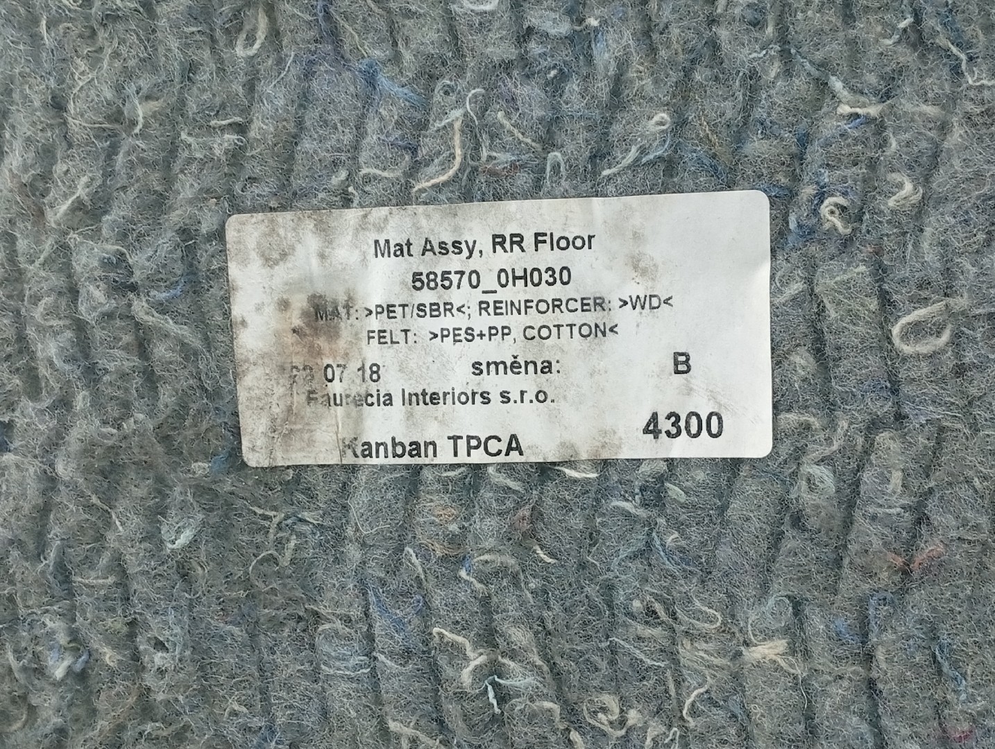 Tapete de mala CITROEN C1 II (PA_, PS_) | 14 -  Imagem-2