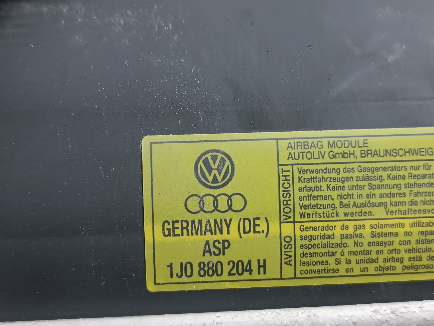 Kit Airbags VOLKSWAGEN GOLF IV (1J1) | 97 - 07 Imagem-9