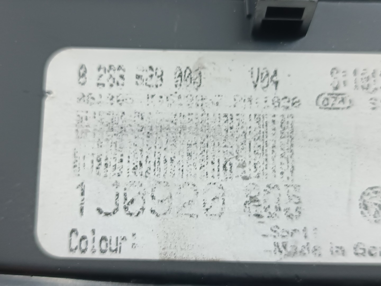 Quadrante VOLKSWAGEN GOLF IV (1J1) | 97 - 07 Imagem-1