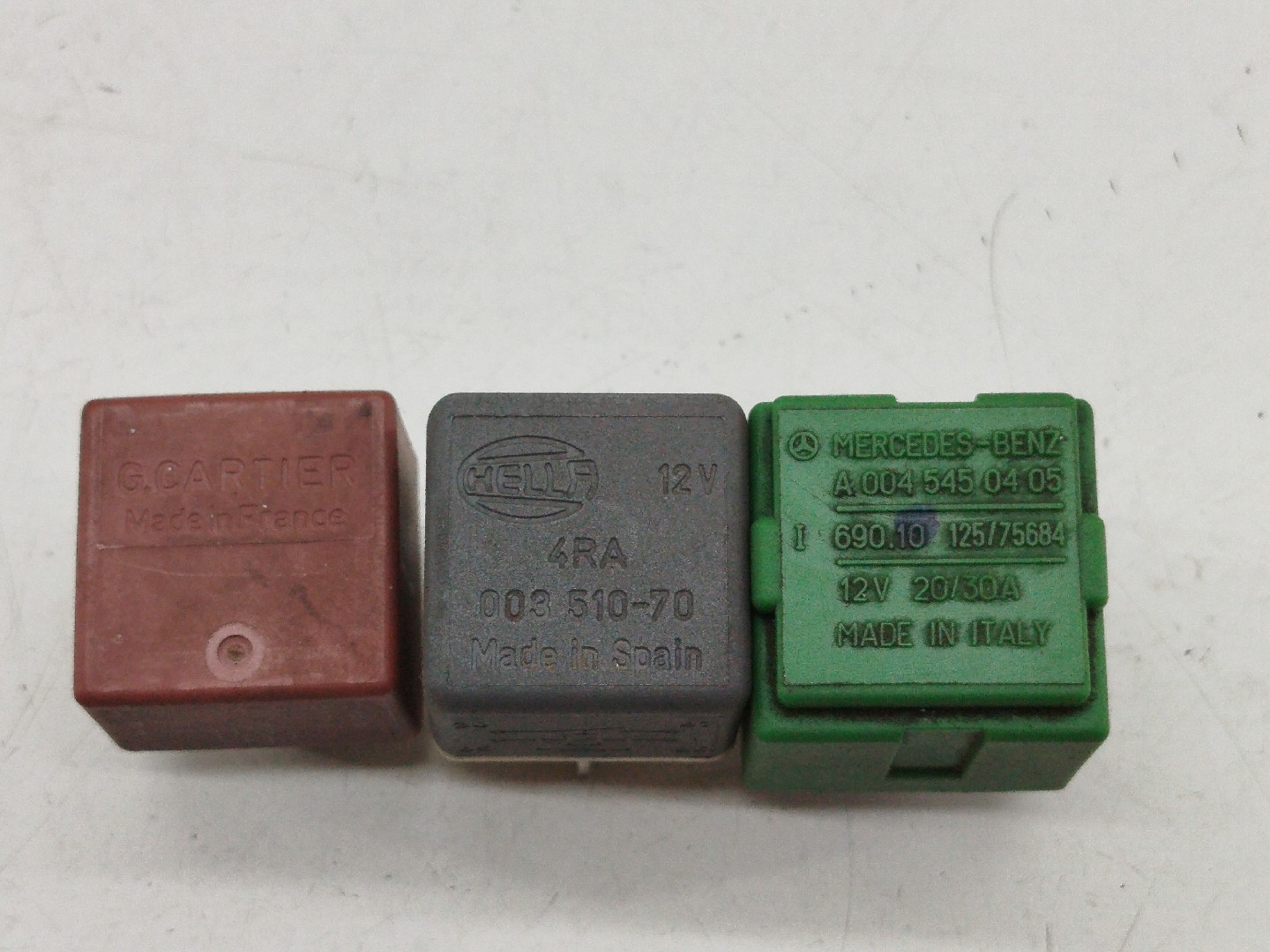 Relés MERCEDES-BENZ SPRINTER 3-t Caixa (903) | 95 - 06