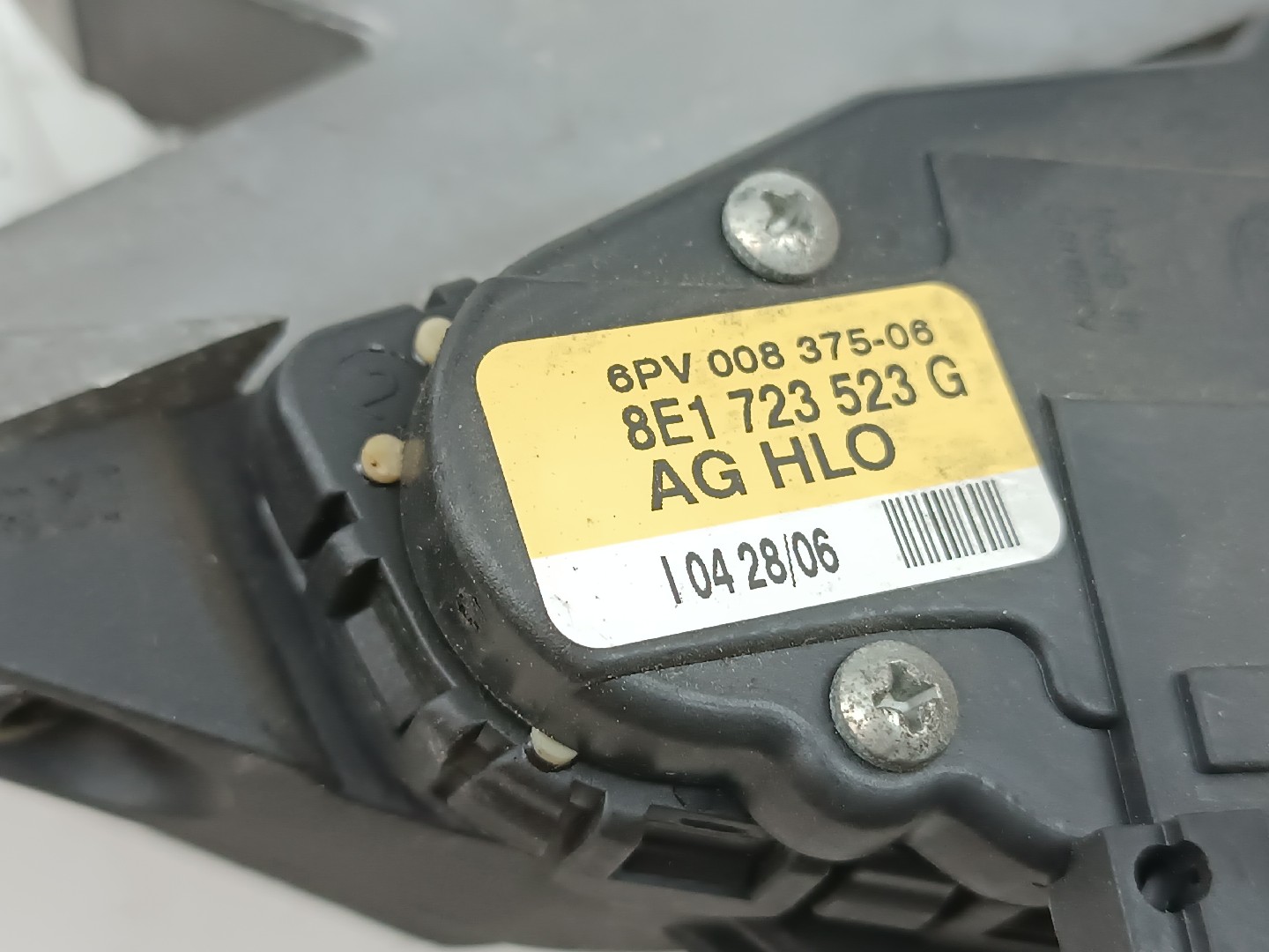 Pedal acelerador e travão AUDI A4 Avant (8ED, B7) | 04 - 08 Imagem-3