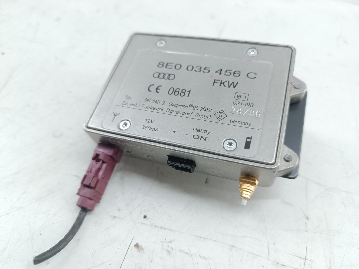 Módulo de antena digital AUDI A4 Avant (8ED, B7) | 04 - 08 Imagem-3