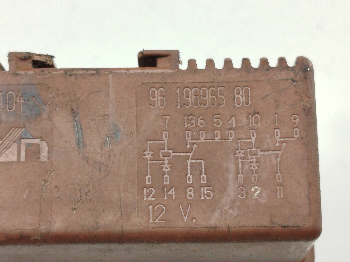 Relé de bomba de combustível CITROEN XANTIA Break (X1_, X2_) | 95 - 03 Imagem-1