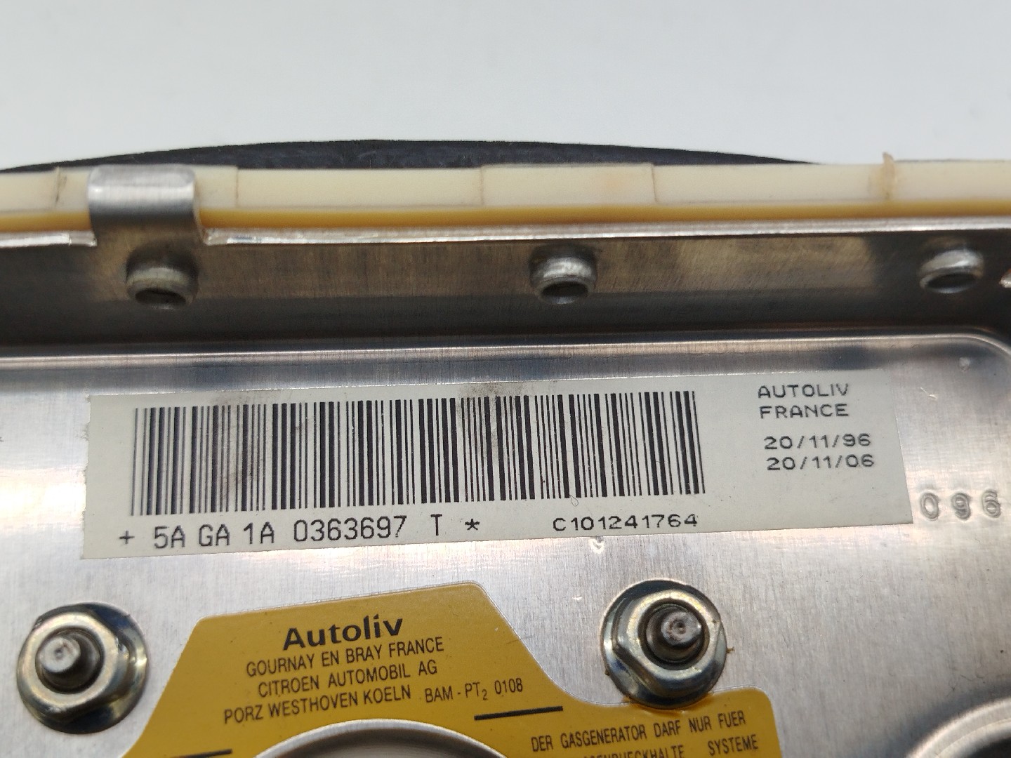 Airbag Volante CITROEN XANTIA Break (X1_, X2_) | 95 - 03 Imagem-2