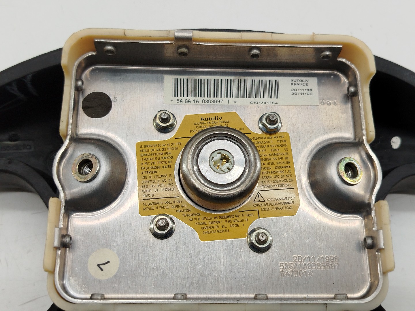 Airbag Volante CITROEN XANTIA Break (X1_, X2_) | 95 - 03 Imagem-3