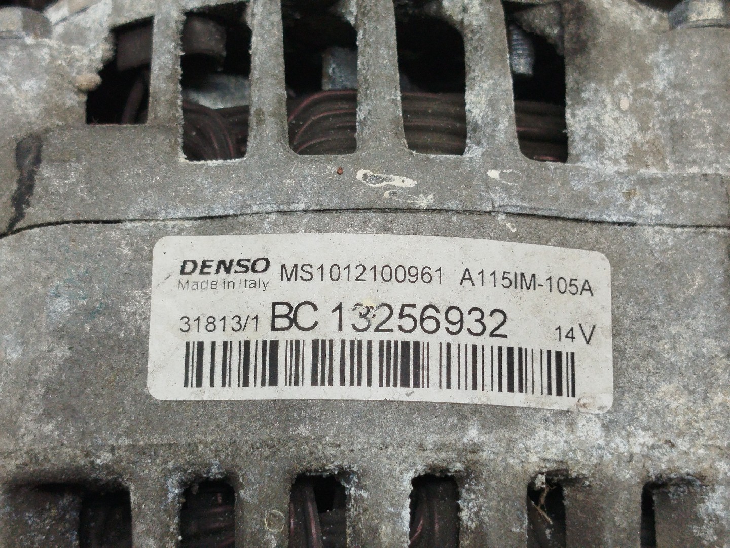 Alternador OPEL CORSA D Van (S07) | 06 - 14 Imagem-5