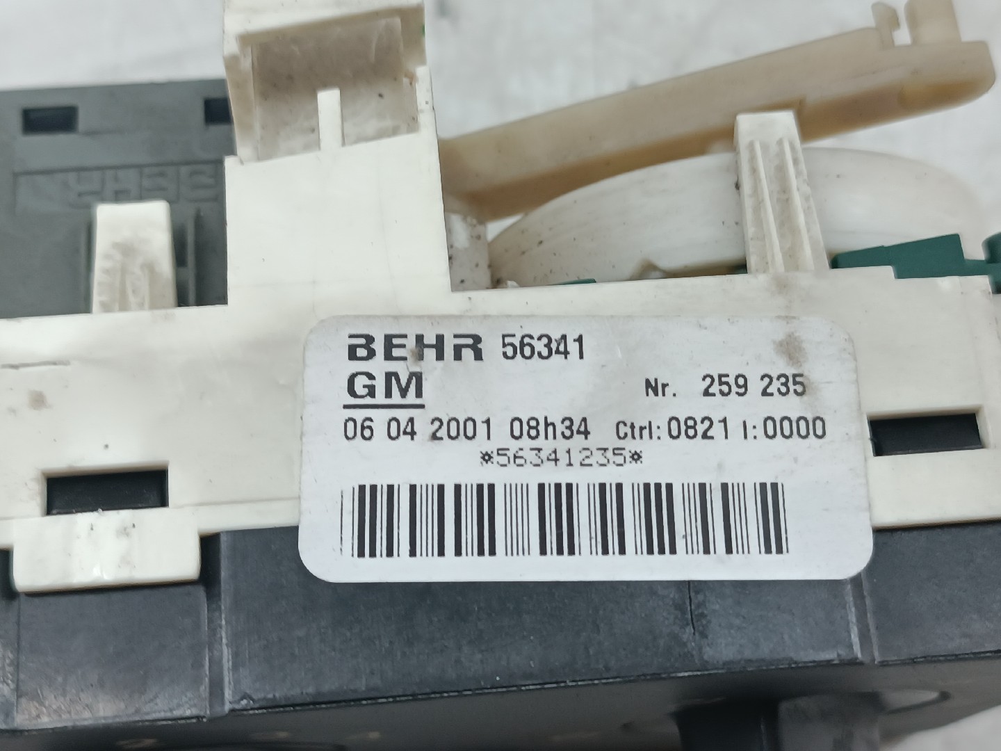 Comutador de Sofagem / Ar Condicionado OPEL ASTRA G Combi (T98) | 98 - 04 Imagem-4