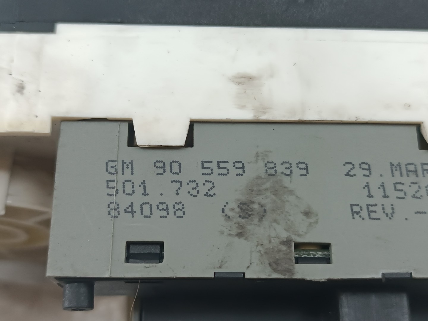 Comutador de Sofagem / Ar Condicionado OPEL ASTRA G Combi (T98) | 98 - 04 Imagem-3