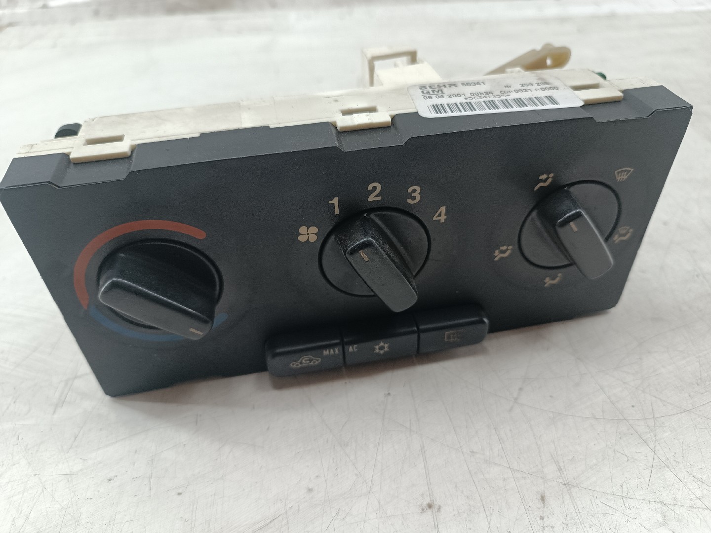 Comutador de Sofagem / Ar Condicionado OPEL ASTRA G Combi (T98) | 98 - 04 Imagem-6