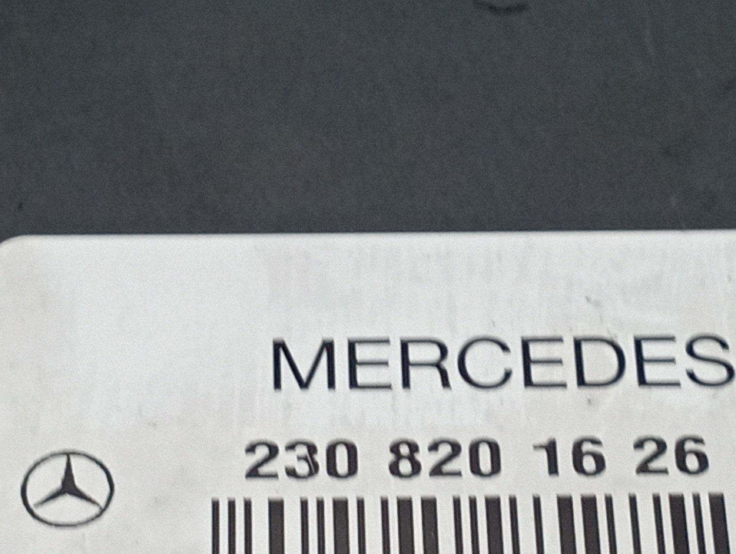 Unidade de control MERCEDES-BENZ SL (R230) | 01 - 12 Imagem-3