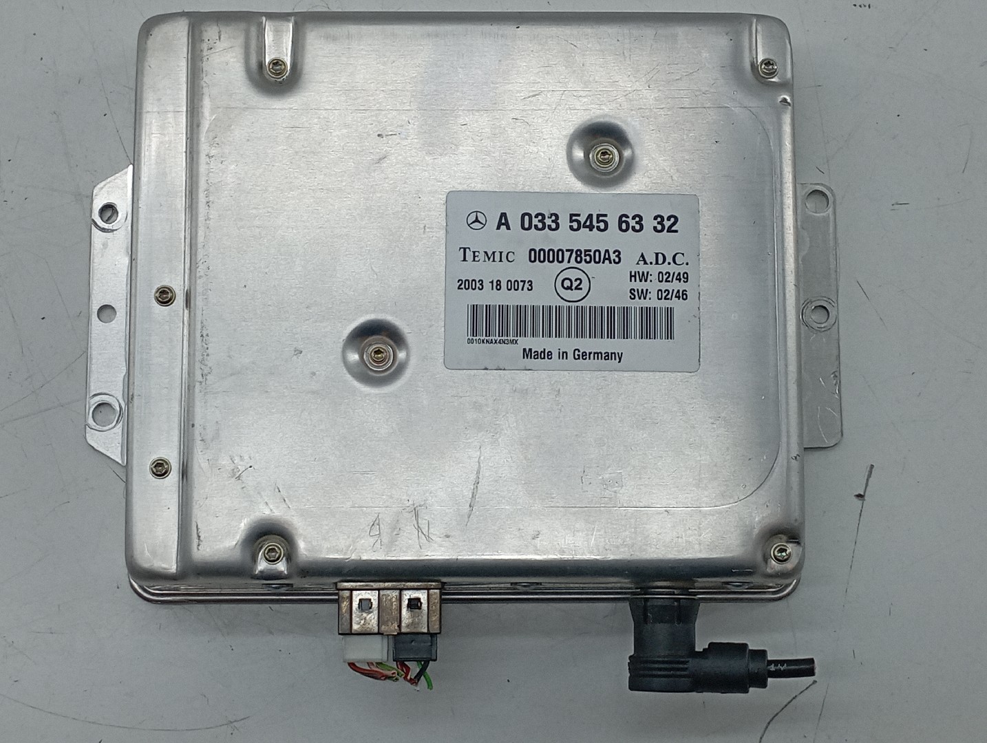 Centralina ECU MERCEDES-BENZ SL (R230) | 01 - 12 Imagem-5