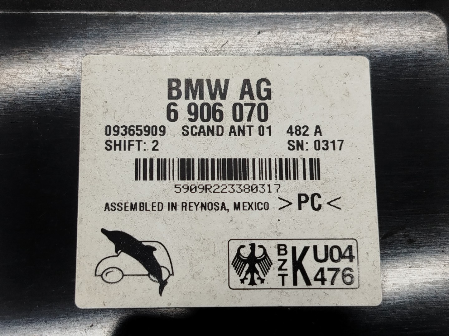 Amplificador de antena BMW X5 (E53) | 00 - 06 Imagem-1