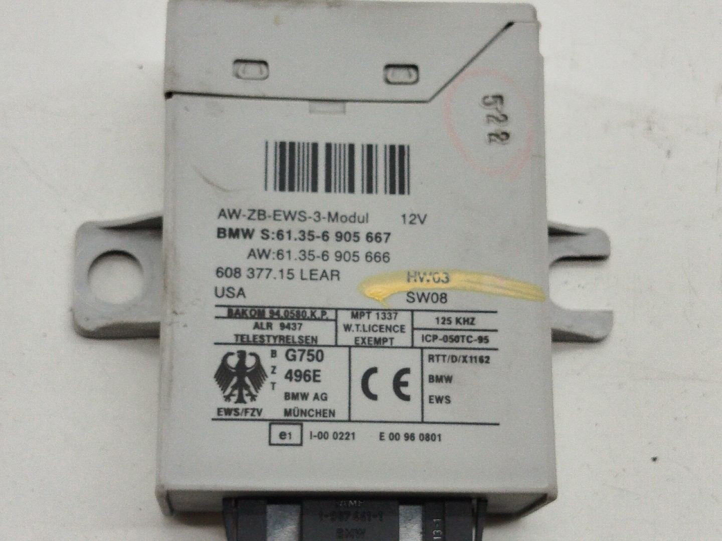 Módulo de Ignição BMW X5 (E53) | 00 - 06 Imagem-1