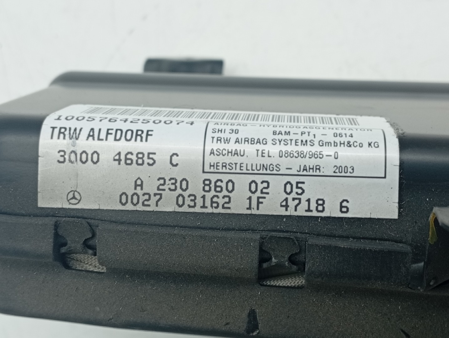 Airbag Banco Direito MERCEDES-BENZ SL (R230) | 01 - 12 Imagem-2