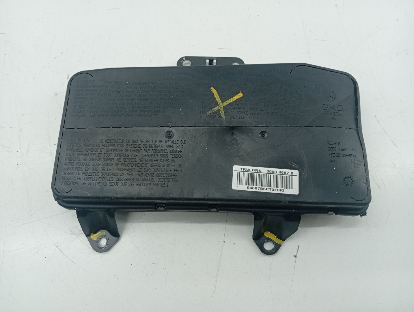 Airbag Banco Direito MERCEDES-BENZ SL (R230) | 01 - 12