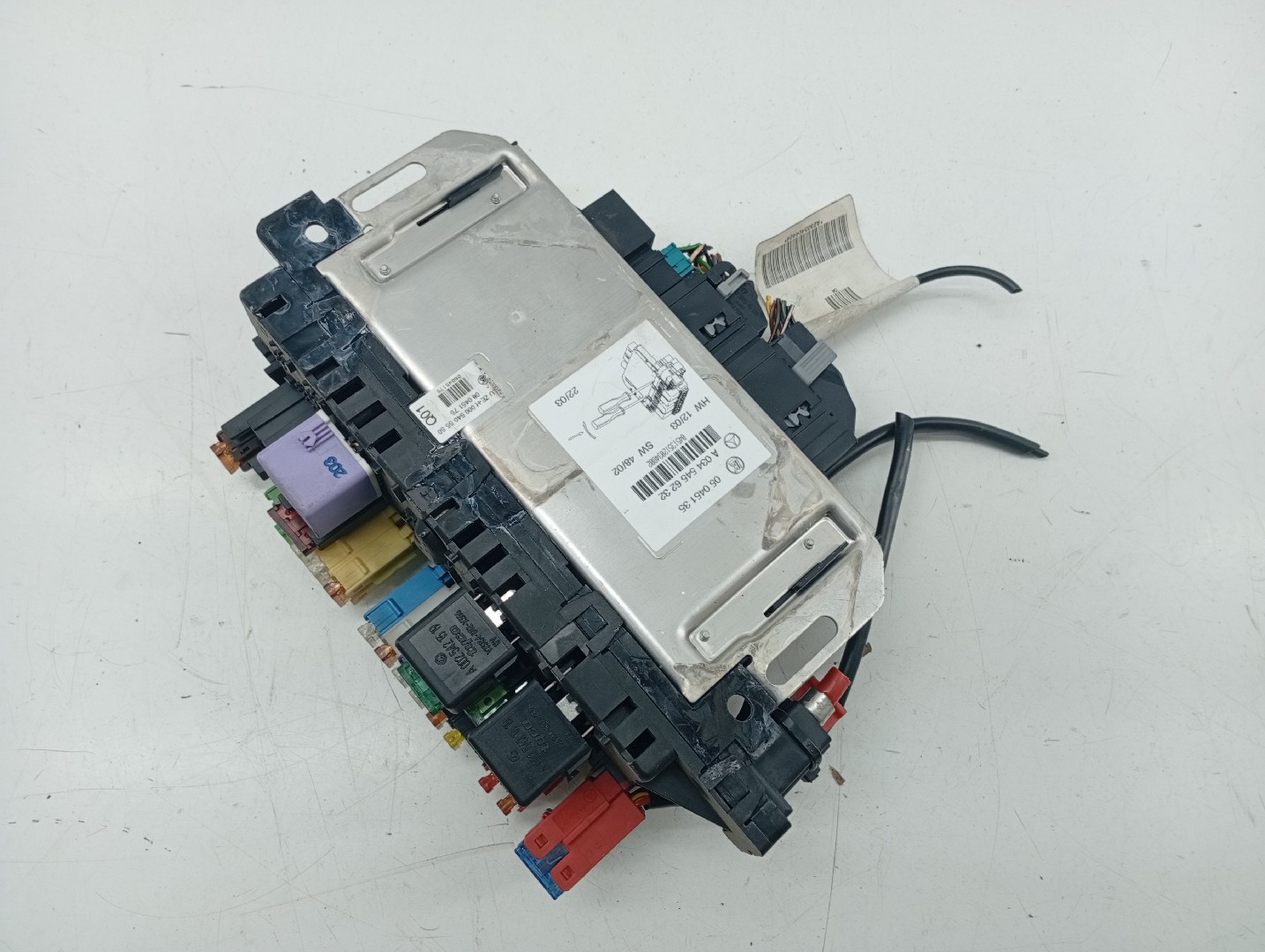 Caixa de Fusíveis MERCEDES-BENZ SL (R230) | 01 - 12