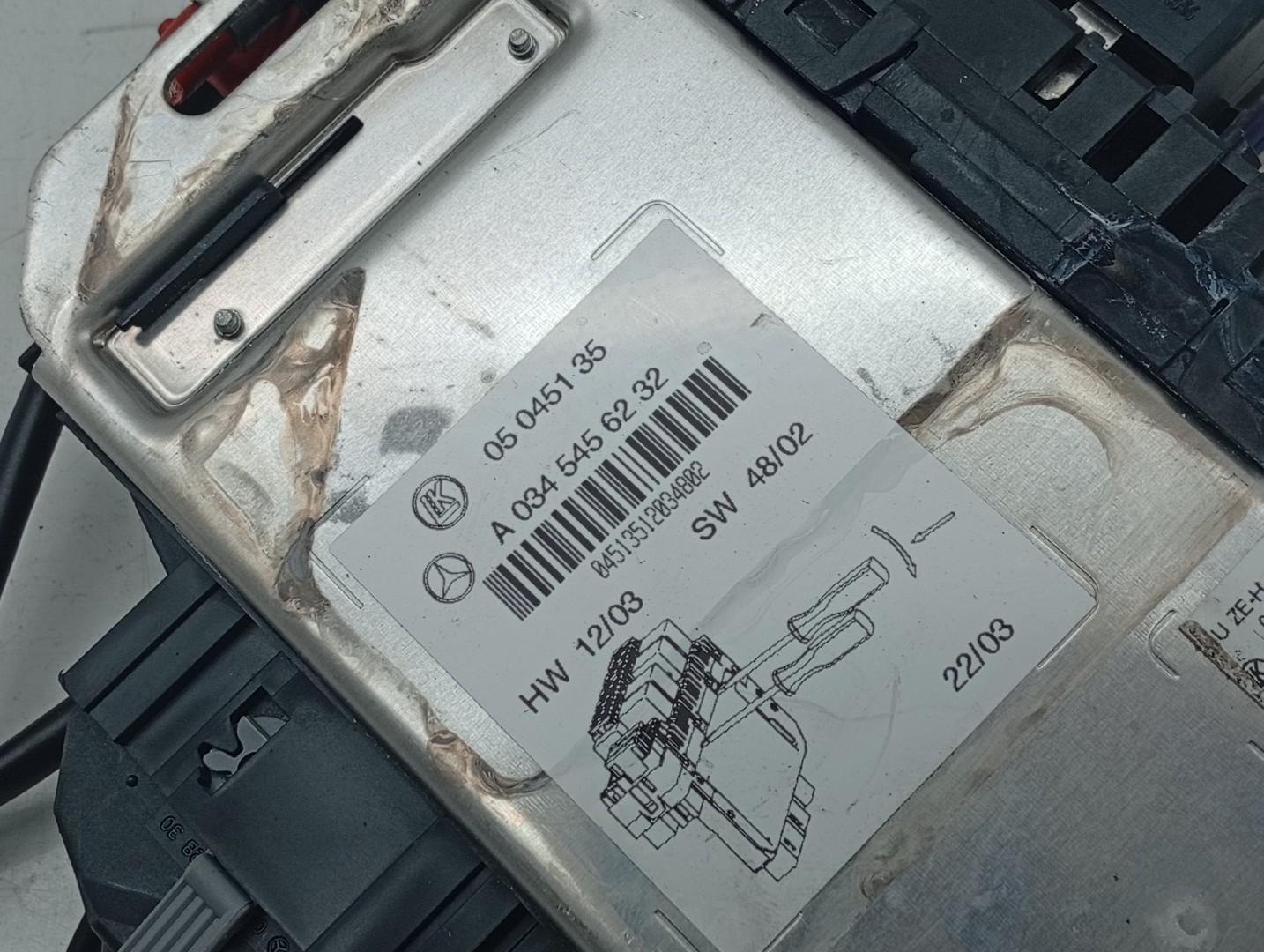 Caixa de Fusíveis MERCEDES-BENZ SL (R230) | 01 - 12 Imagem-1