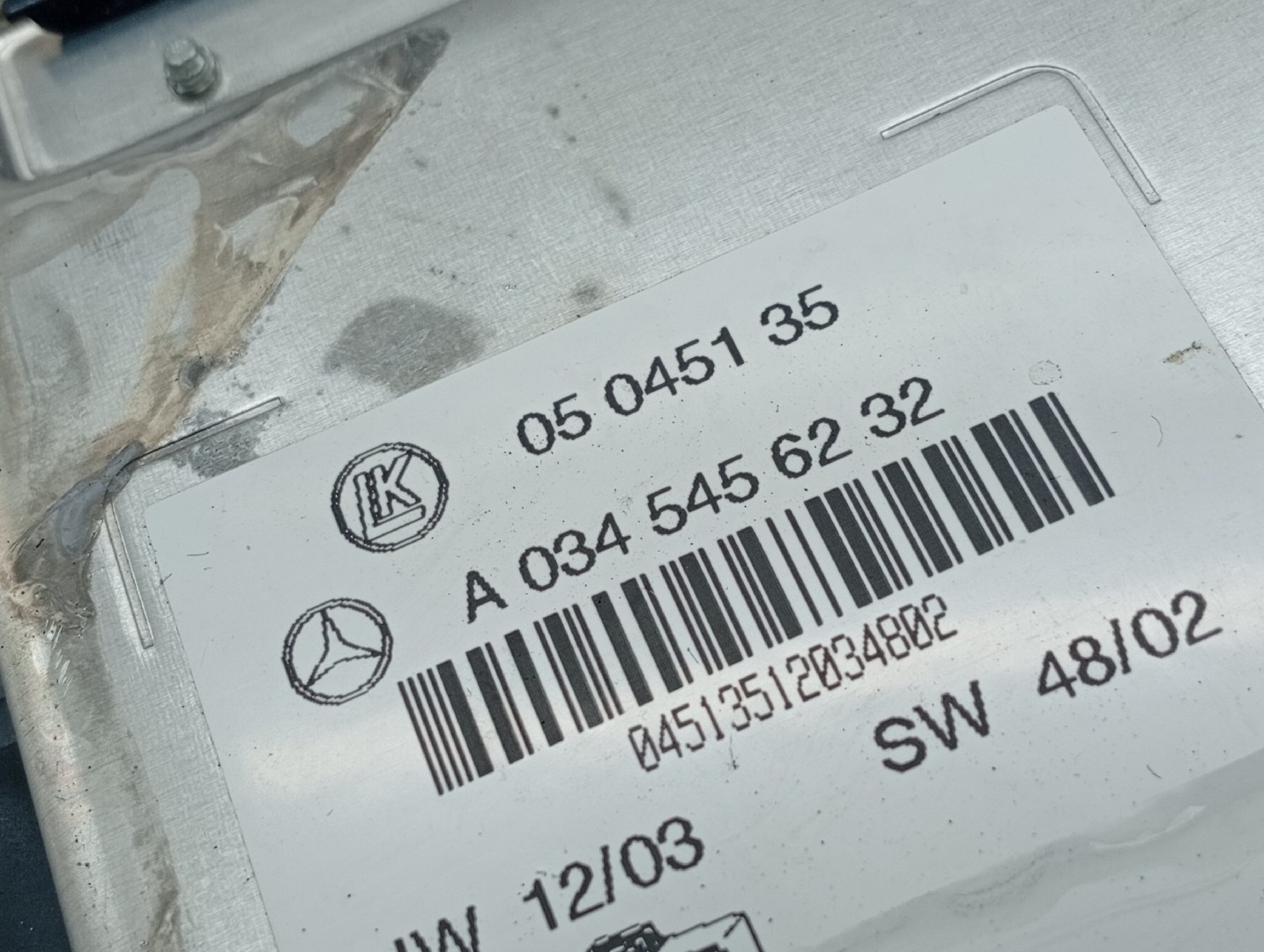 Caixa de Fusíveis MERCEDES-BENZ SL (R230) | 01 - 12 Imagem-5