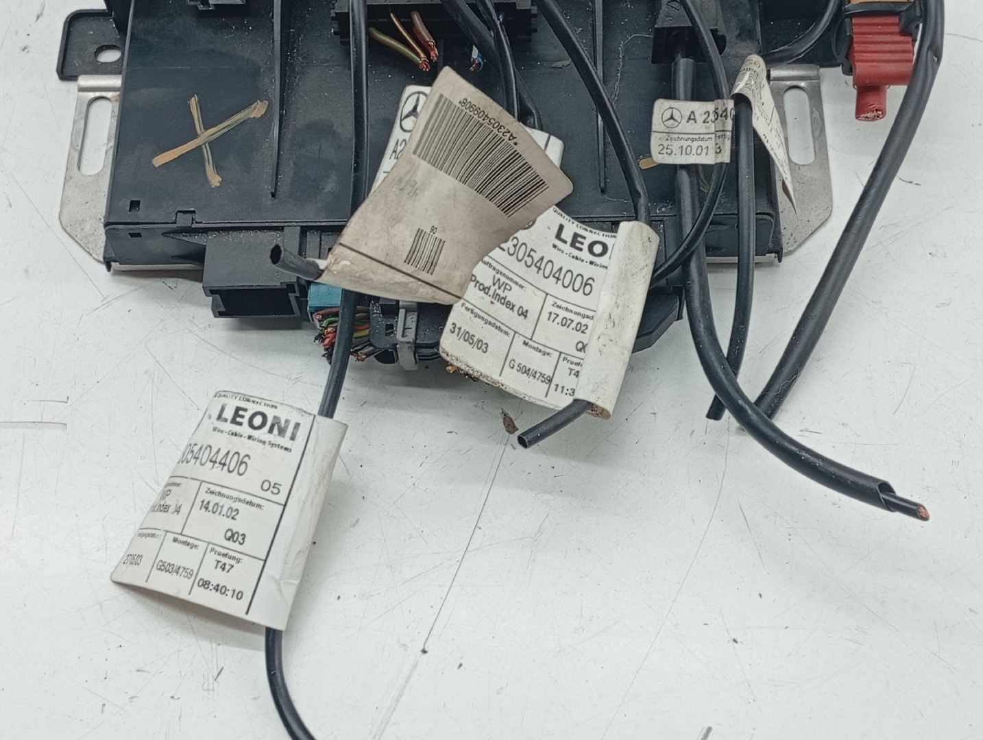 Caixa de Fusíveis MERCEDES-BENZ SL (R230) | 01 - 12 Imagem-4