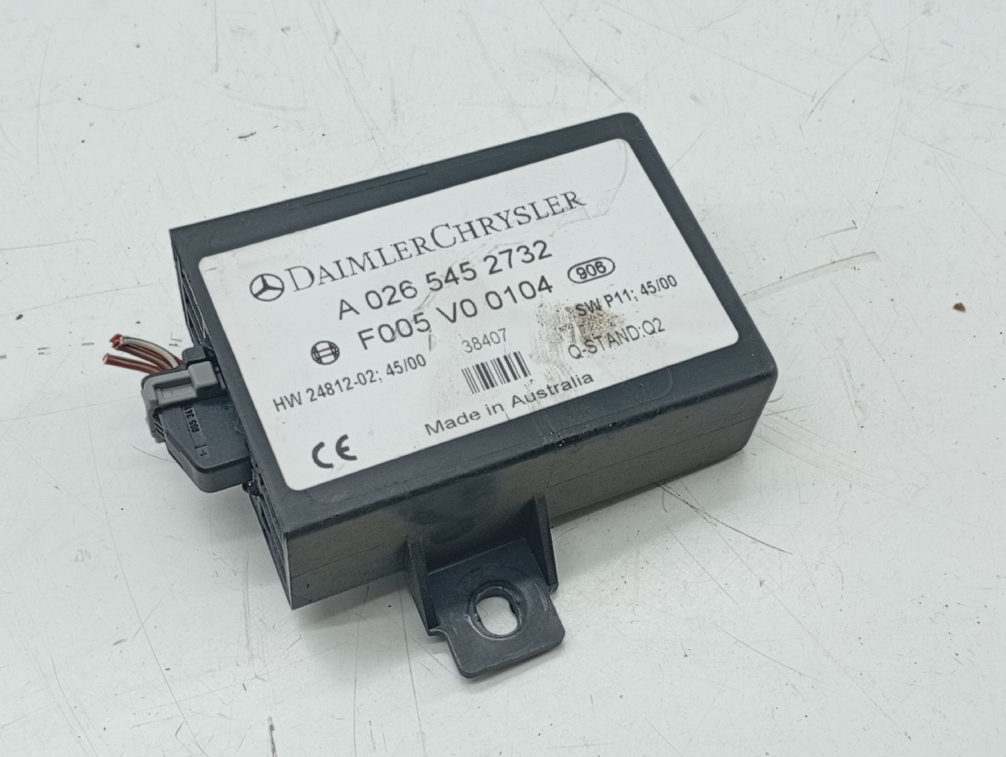 Módulo eletrónico MERCEDES-BENZ SL (R230) | 01 - 12