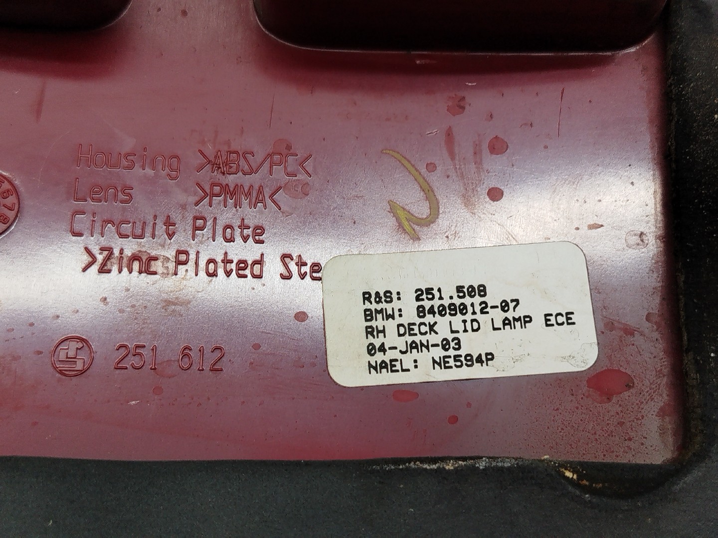 Farolim da Mala Direito BMW X5 (E53) | 00 - 06 Imagem-2