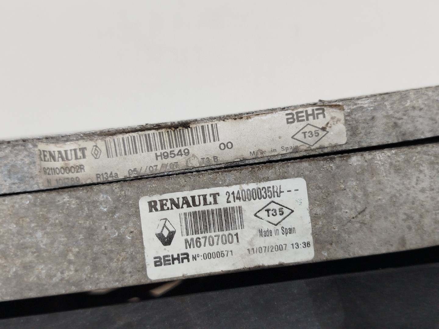 Conj. de 2/3  radiadores c/ TermoVentilador RENAULT LAGUNA III (BT0/1) | 07 - 15 Imagem-5