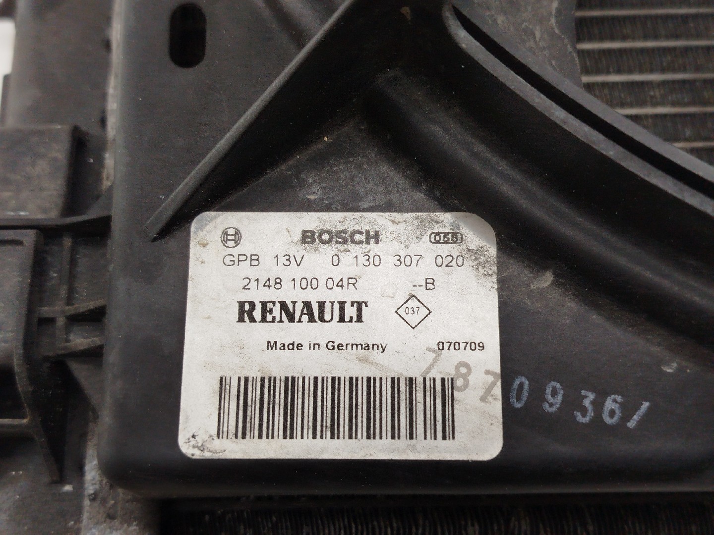 Conj. de 2/3  radiadores c/ TermoVentilador RENAULT LAGUNA III (BT0/1) | 07 - 15 Imagem-6