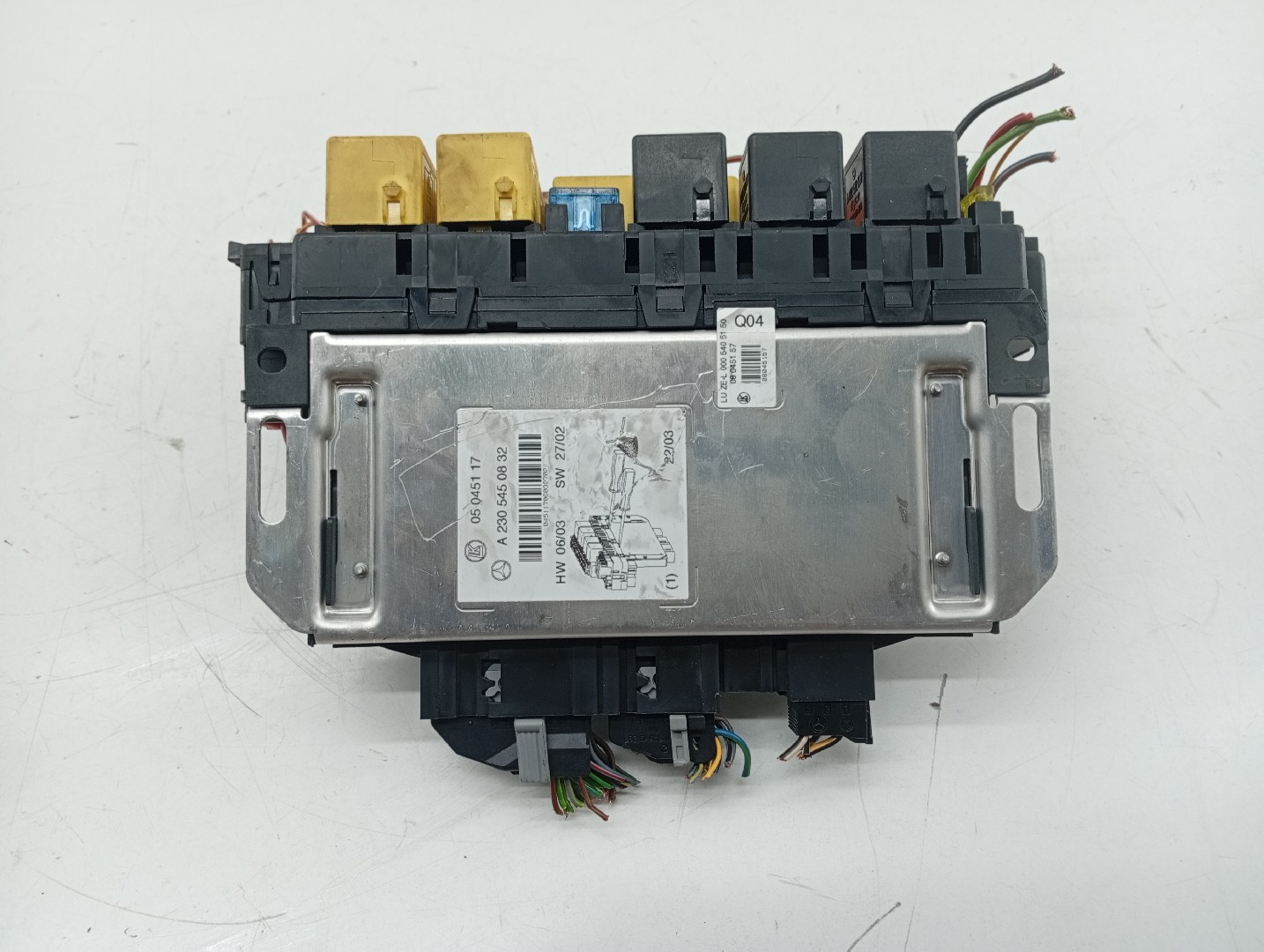 Caixa de Fusíveis MERCEDES-BENZ SL (R230) | 01 - 12