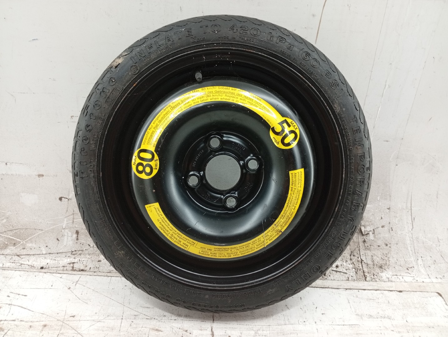 Pneu Suplente VOLKSWAGEN POLO (6N2) | 99 - 01