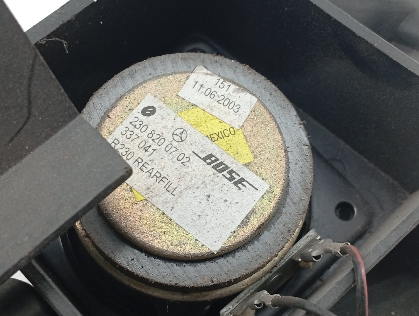 Cinto Tras Esquerdo MERCEDES-BENZ SL (R230) | 01 - 12 Imagem-3