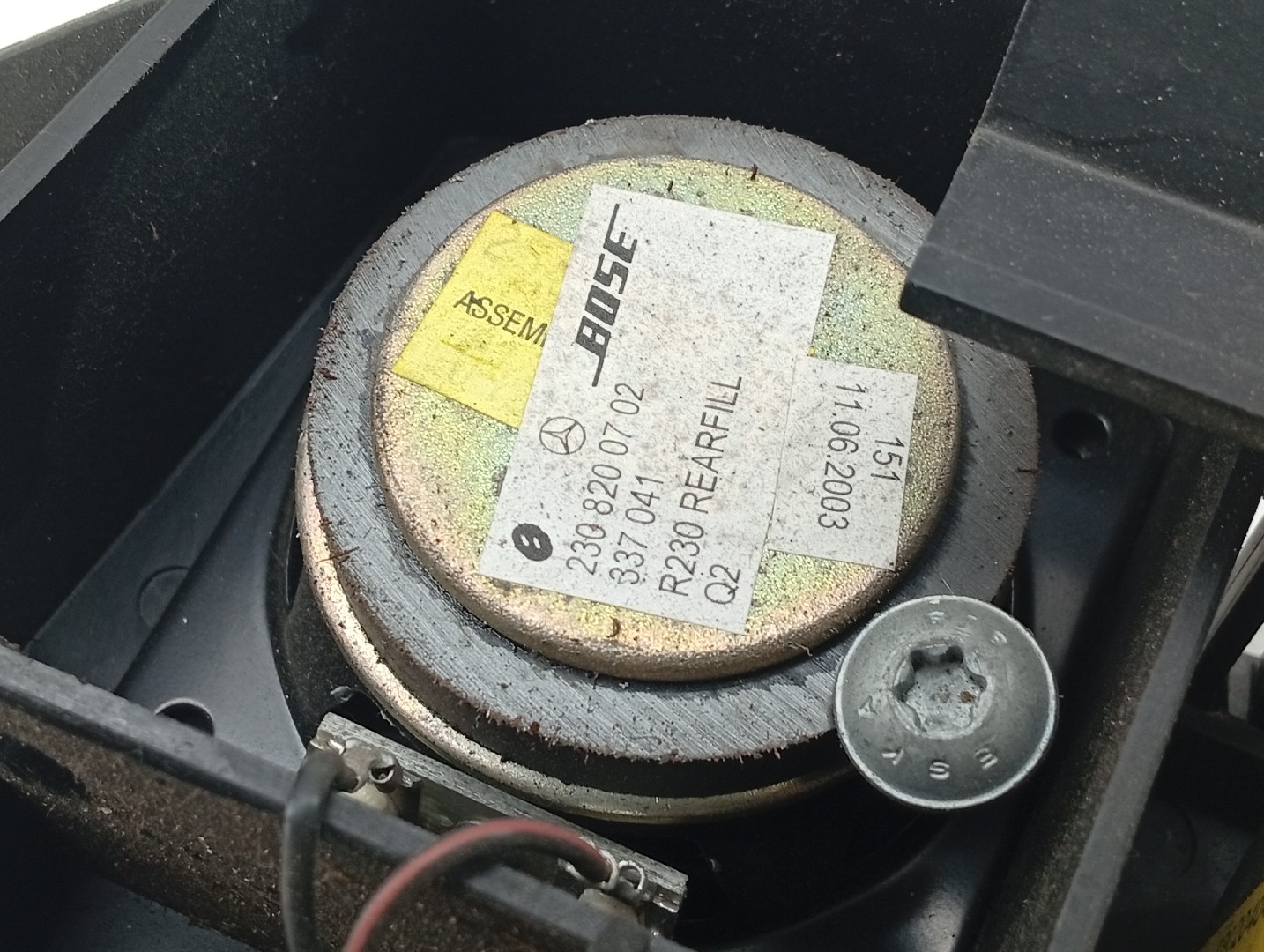 Cinto Traseiro Direito MERCEDES-BENZ SL (R230) | 01 - 12 Imagem-4