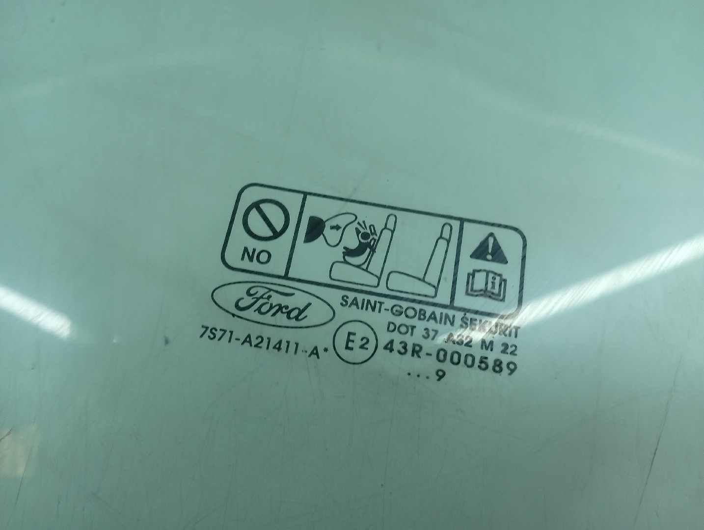 Vidro Porta Frente Esquerdo FORD MONDEO IV Turnier (BA7) | 07 - 15 Imagem-1