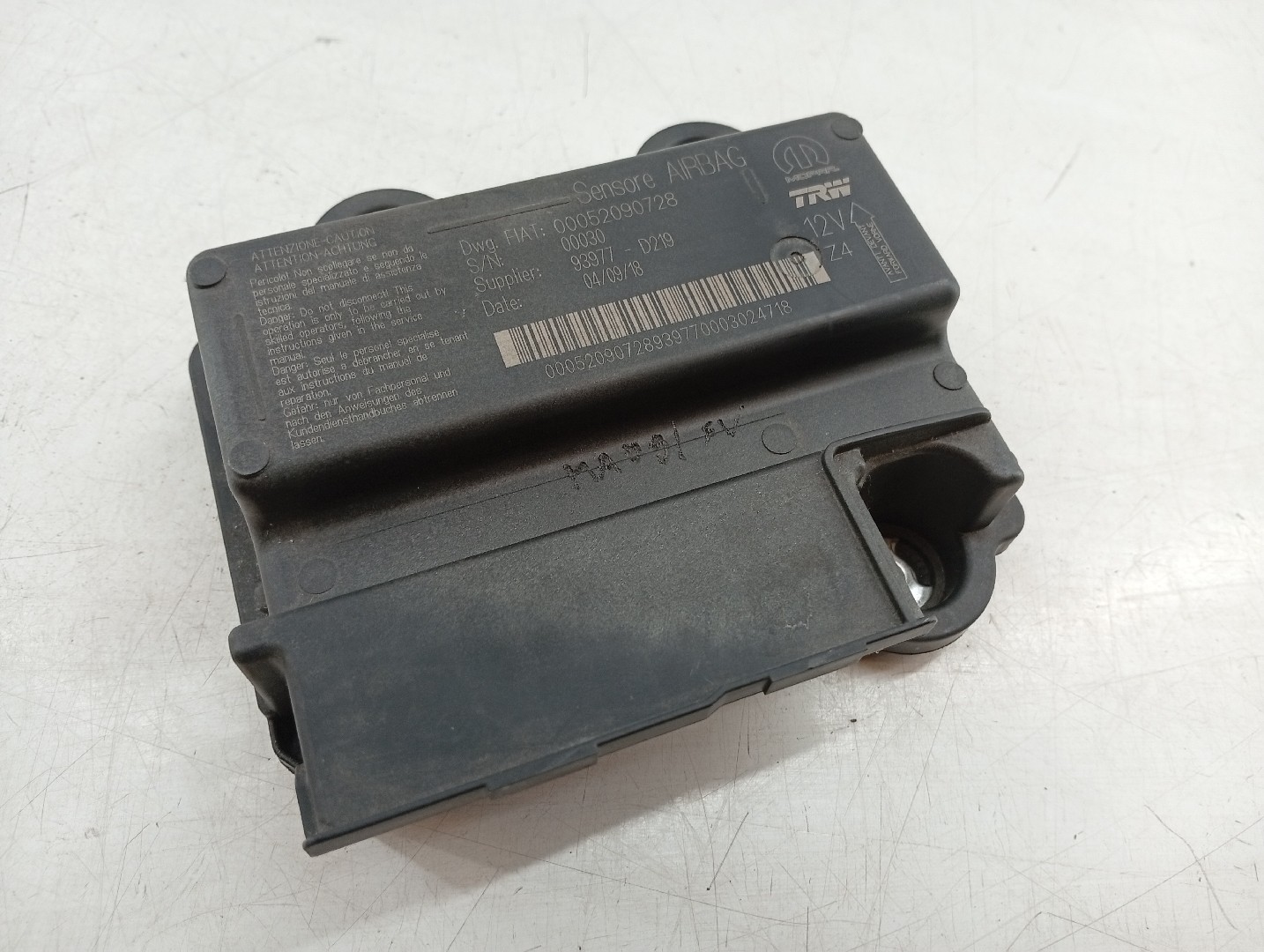 Centralina de Airbag FIAT TIPO três volumes (356_) | 15 -  Imagem-4