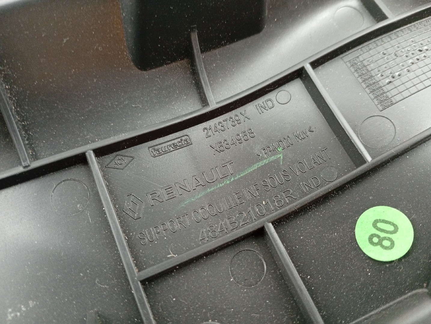 Plástico da coluna de direção RENAULT CLIO V (BF_) | 19 -  Imagem-1