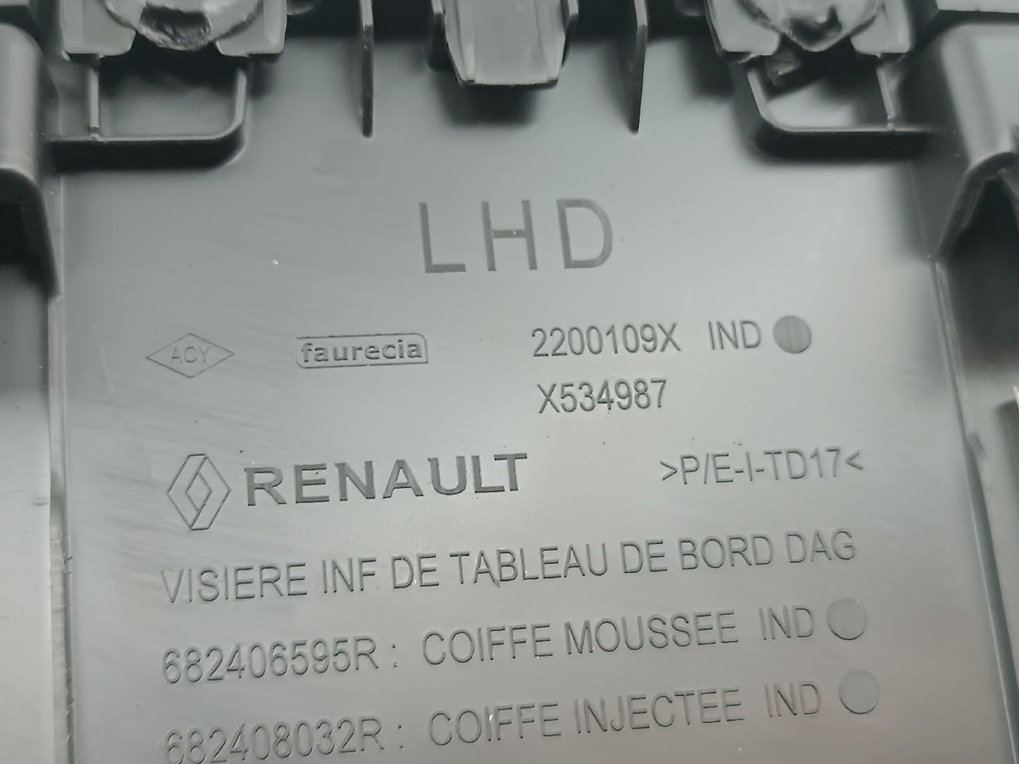 Aro de quadrante RENAULT CLIO V (BF_) | 19 -  Imagem-3