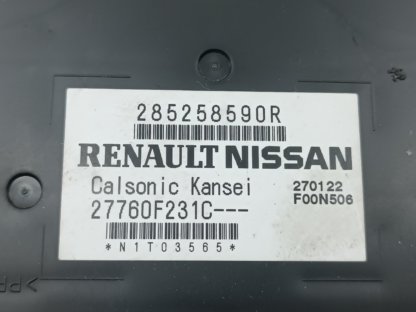 Centralina de ar condicionado RENAULT CLIO V (BF_) | 19 -  Imagem-1