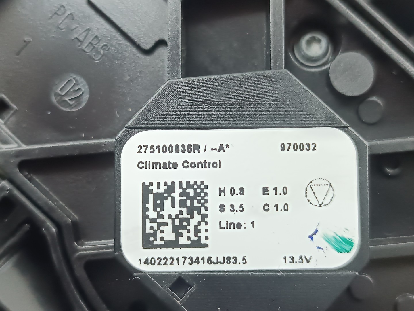 Comutador de Sofagem / Ar Condicionado RENAULT CLIO V (BF_) | 19 -  Imagem-1