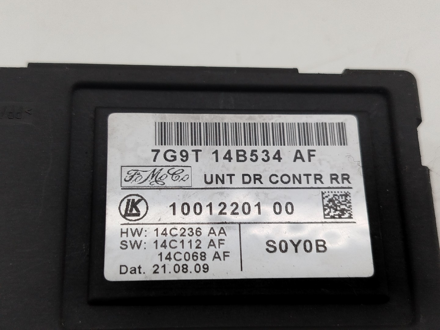 Módulo Porta Trás Esq FORD MONDEO IV Turnier (BA7) | 07 - 15 Imagem-1