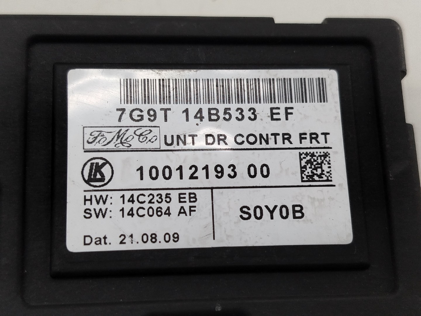 Módulo Porta Frente Esq FORD MONDEO IV Turnier (BA7) | 07 - 15 Imagem-1