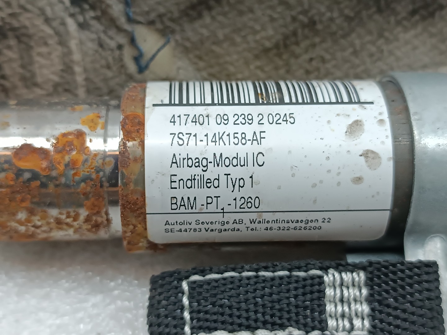 Airbag de cortina direito esquerdo FORD MONDEO IV Turnier (BA7) | 07 - 15 Imagem-2