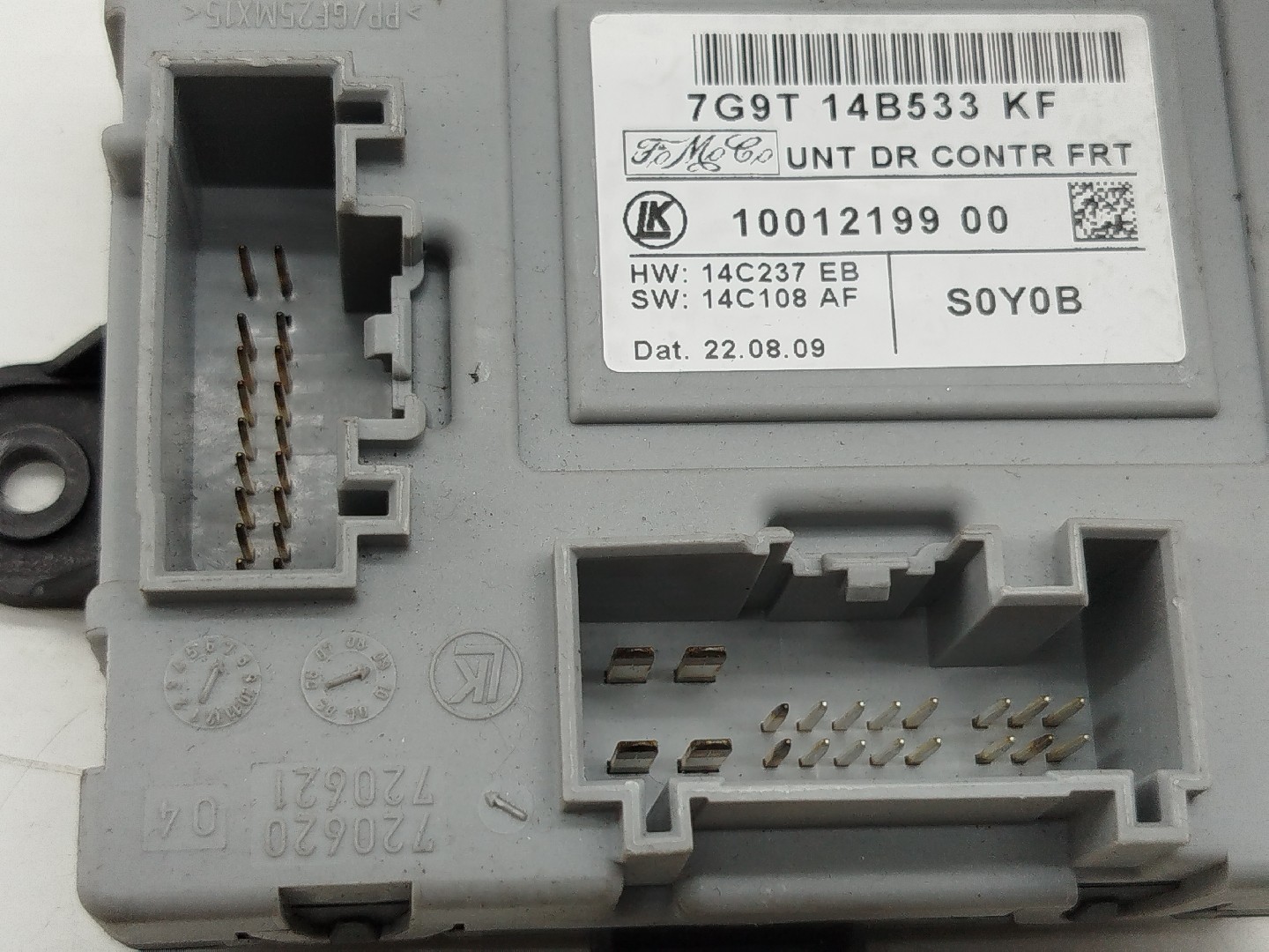 Módulo Porta Frente Direita FORD MONDEO IV Turnier (BA7) | 07 - 15 Imagem-2