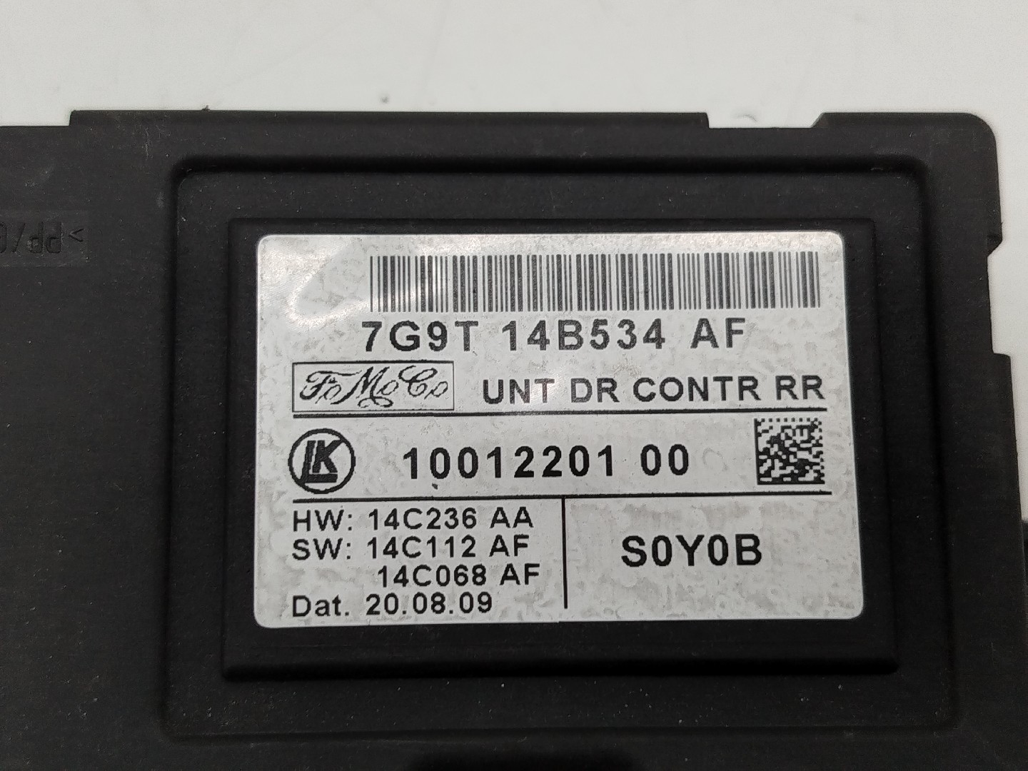 Módulo Porta Trás Direita FORD MONDEO IV Turnier (BA7) | 07 - 15 Imagem-1