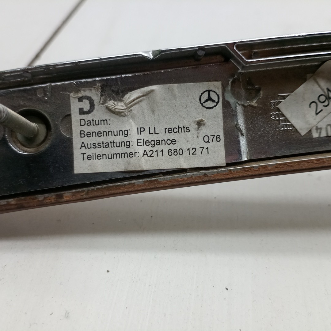 Acabamento de Tablier MERCEDES-BENZ E-CLASS (W211) | 02 - 09 Imagem-8