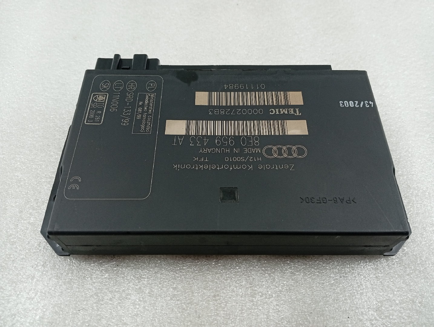 Centralina módulo Confort AUDI A4 Avant (8E5, B6) | 00 - 05 Imagem-1