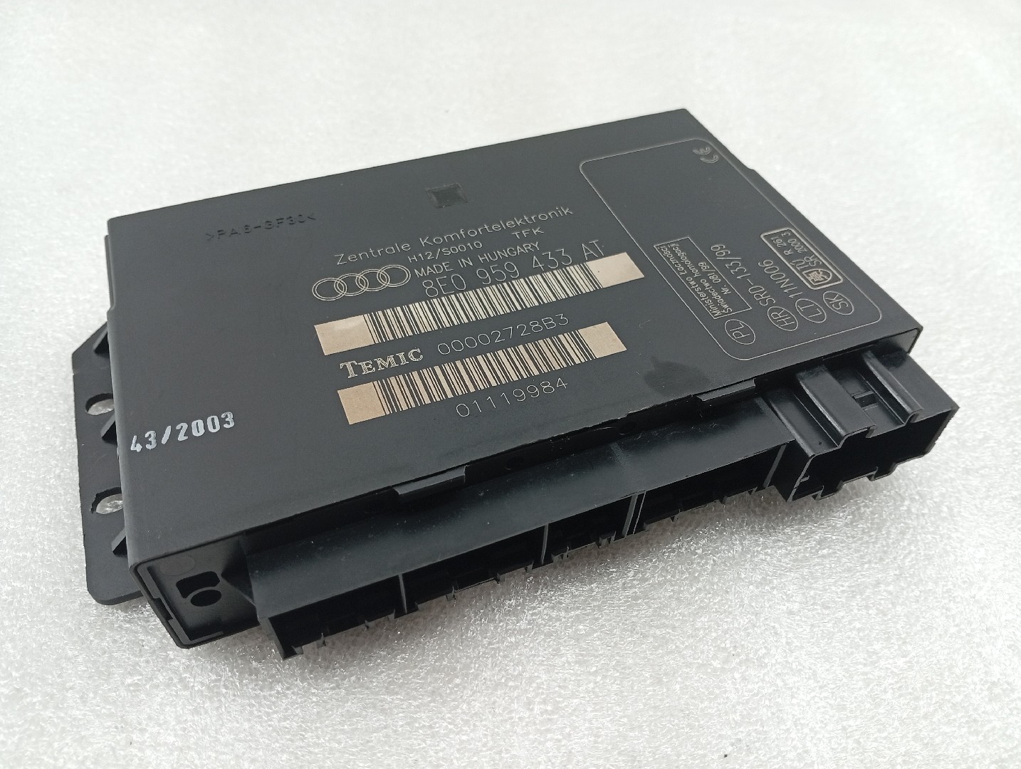 Centralina módulo Confort AUDI A4 Avant (8E5, B6) | 00 - 05 Imagem-4