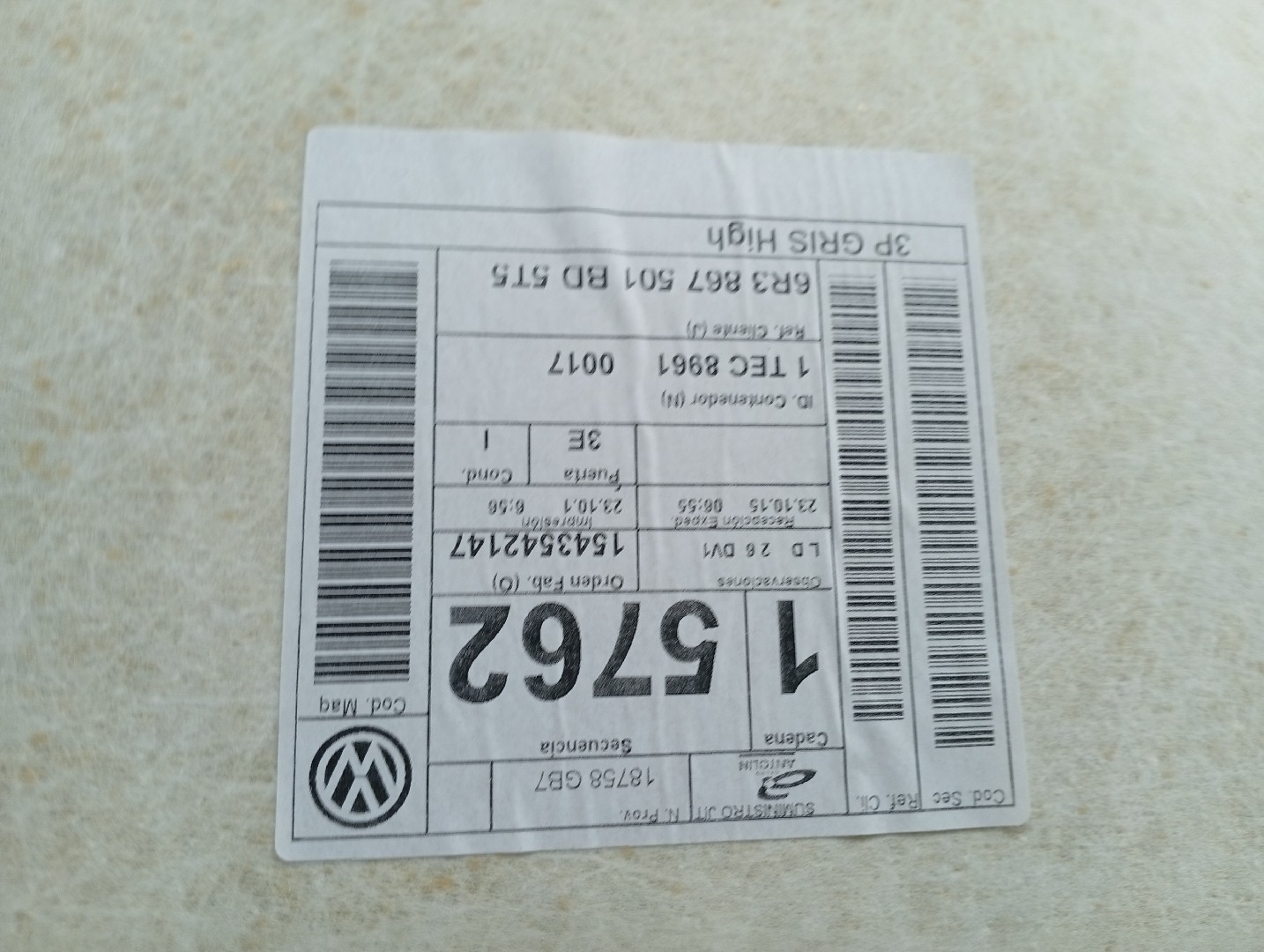 Forra de teto VOLKSWAGEN POLO (6R1, 6C1) | 09 -  Imagem-4