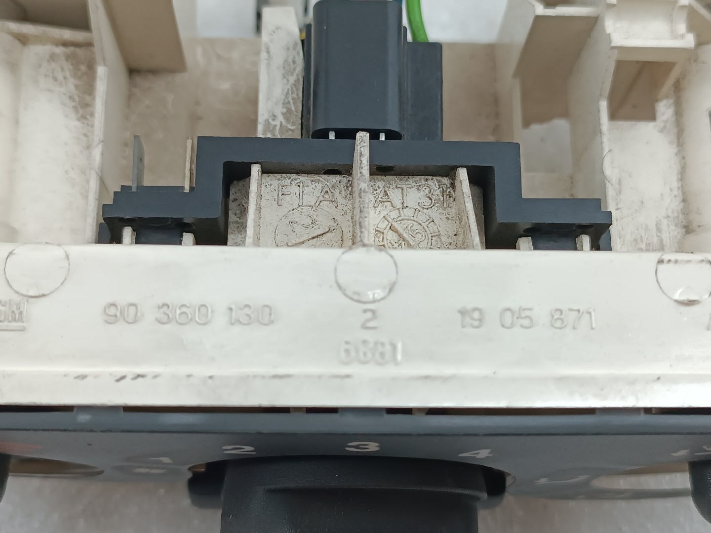 Comutador de Sofagem / Ar Condicionado OPEL ASTRA F (T92) | 91 - 98 Imagem-1