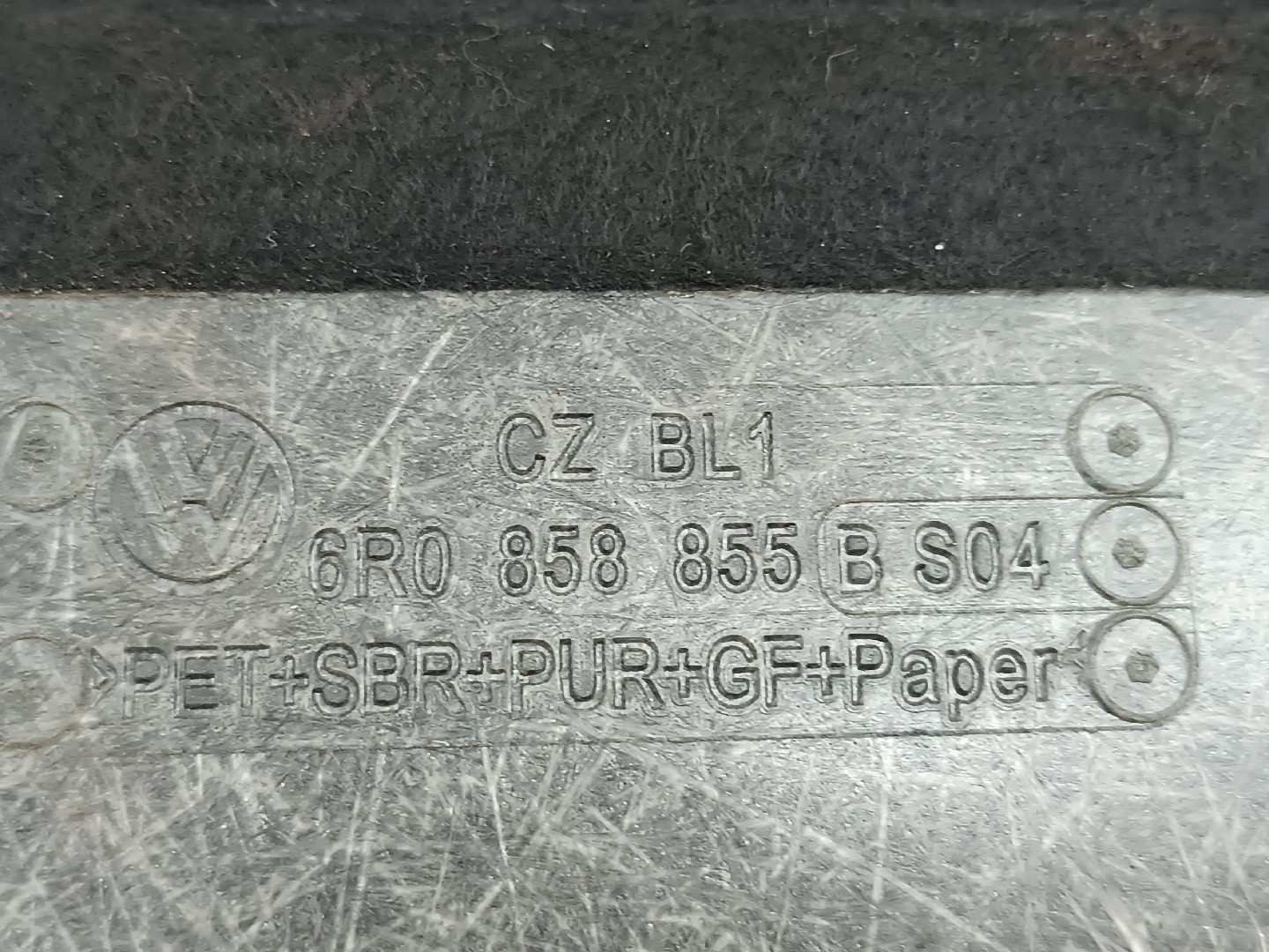 Cobertura inferior da mala VOLKSWAGEN POLO (6R1, 6C1) | 09 -  Imagem-2